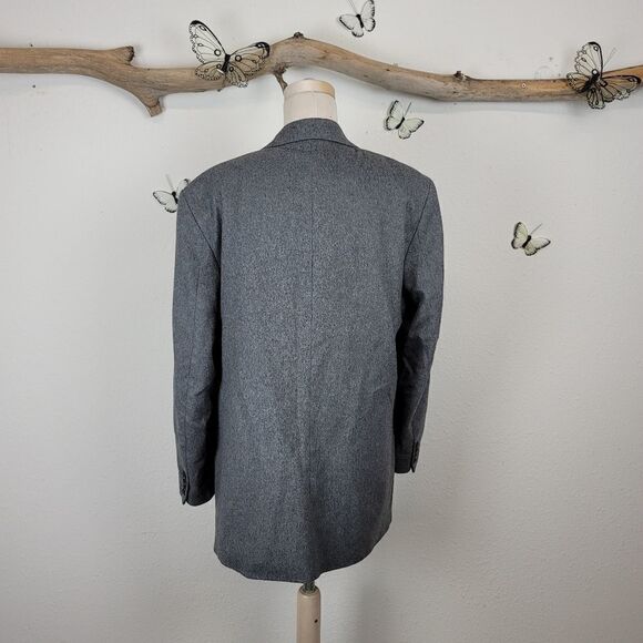 Vintage Oscar De la renta cashmere wool blazer - Picture 2 of 8